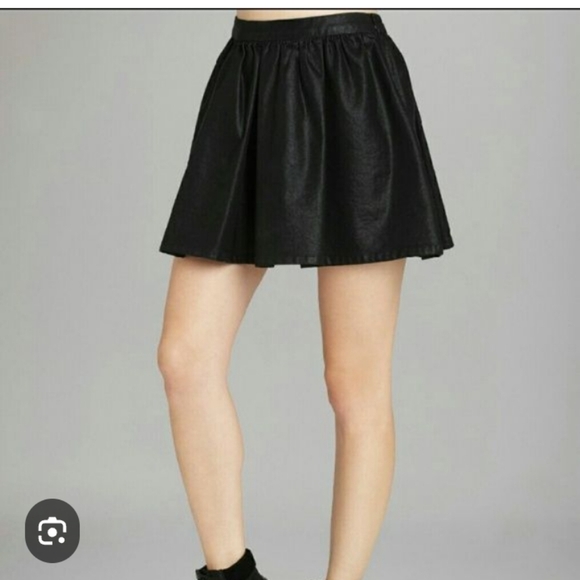 BCBGeneration Charcoal Skirt With touch Of Glitter - Picture 2 of 12